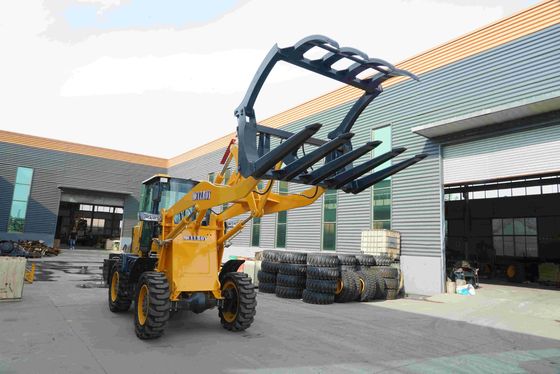 2500kg Work Load Small Wheel Loaders Disc Brake Compact