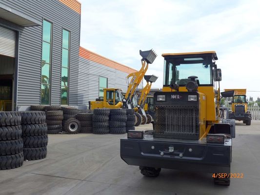 1.4m3 Shovel Wheel Loader For Safty Fasten Transportation Delivery 3 Units In 40HQ Container