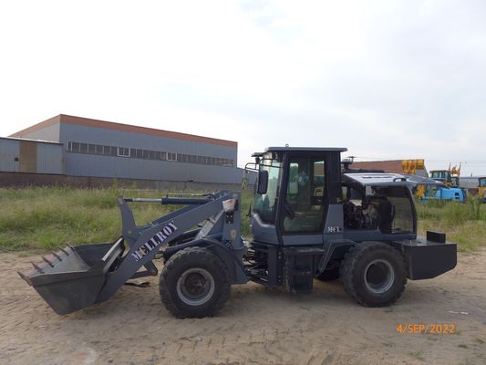 0.2M3 Bucket Front End Wheel Loader Mechanical Joystick Small Loading Shovel Loader