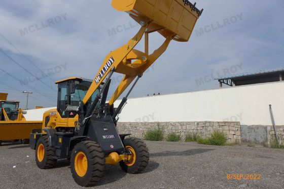 Front End 2t Compact Wheel Loaders With Bucket For Transporting Large Amounts Of Materials