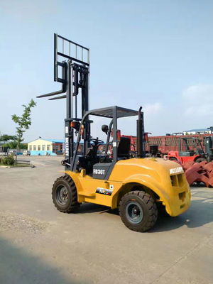 Front Tire 12-16.5-10PR Safe Handling Rough Terrain Forklift Truck Working Pressure 18.5 Mpa Powerful Forklift
