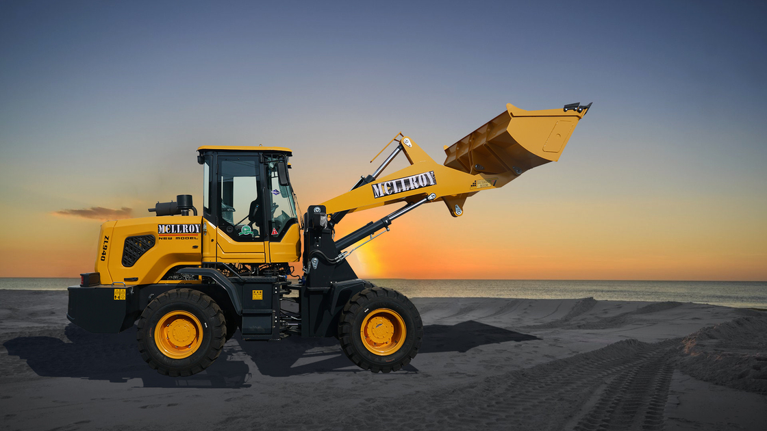 40 km/h Compact Loader Large Hub Reduction Air Brakes