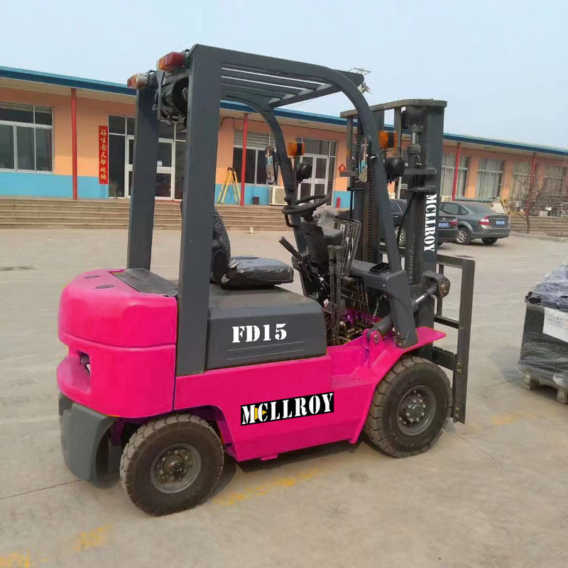Diesel IC Counterbalance Forklift FD15 Max Working Speed 13.5 Km/H