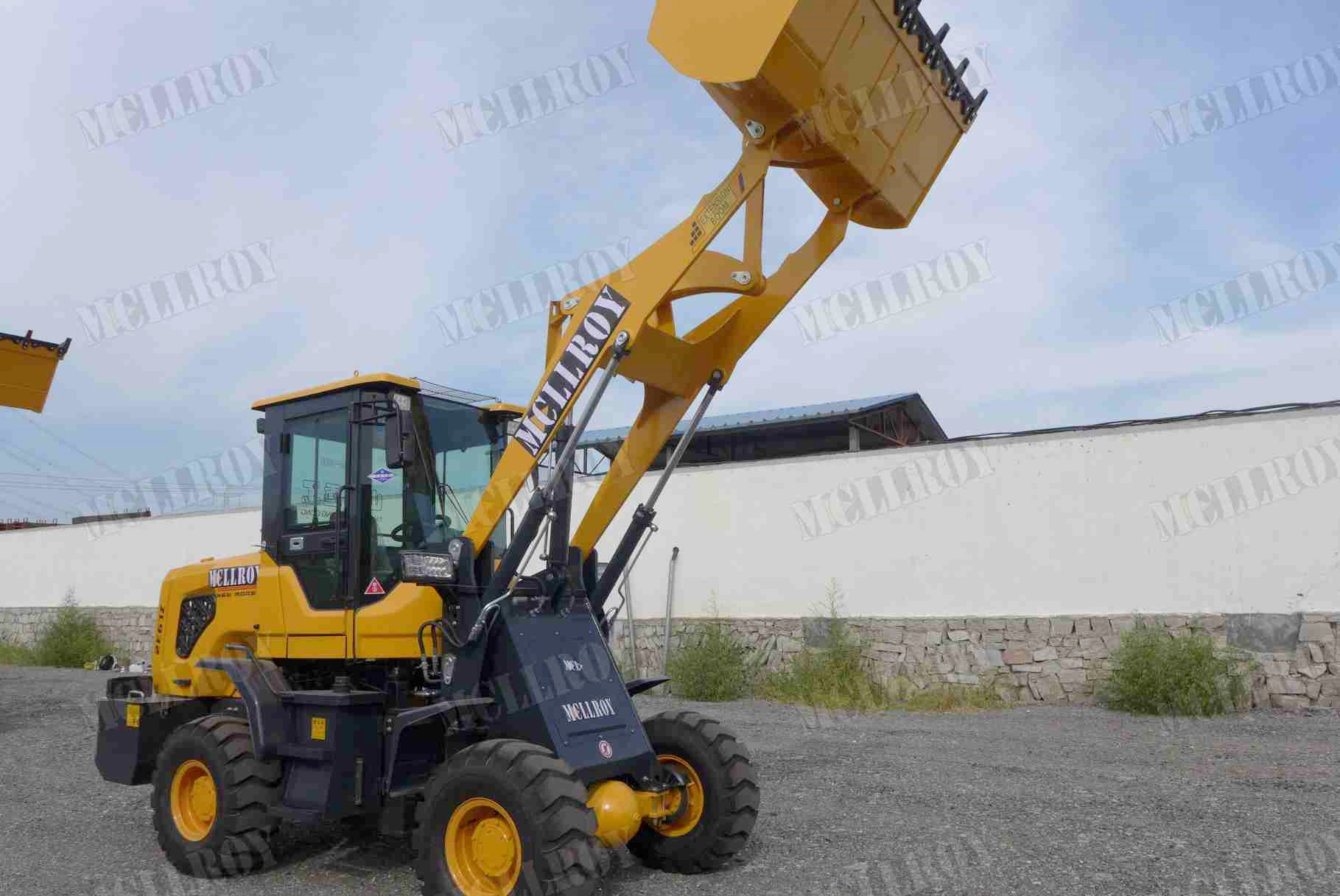 Front Loading Shovel Wheel Loader For Carrying Various Loads Around Farms